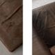 Mid-Century Danish Modern 2-Seater Brown Leather Sofa 3330 by  Arne Vodder