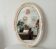 Vintage ceramic mirror from the 60s/70s.