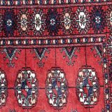 Tapis vintage fait main Bukhara 81cm x 119cm - 1C995