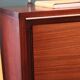 Mid-century sideboard in rosewood and chrome metal