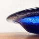 Mid-century Swedish glass bowl from Pukeberg Glass, 1960s.