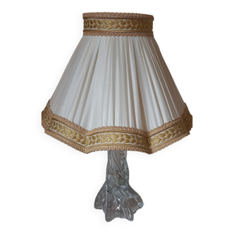 Baccarat crystal table lamp