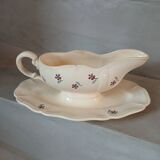 Antique sauce boat from Digoin and Sarreguemines