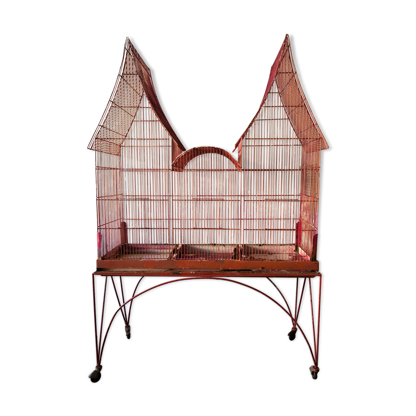 Ancient metal cage