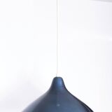 Petrol Blue Pendant Lamp by Lisa Johansson Pape for Orno, 1950s