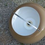 Italian space age design pendant light in methacrylate from the 70s