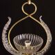 Elegant Art Deco Barovier and Toso chandelier, 1940s
