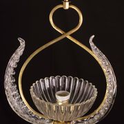 Elegant Art Deco Barovier and Toso chandelier, 1940s