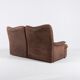Vintage 2-seater sofa in aniline leather from the 1970s