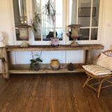 Old wooden workbench 2m48