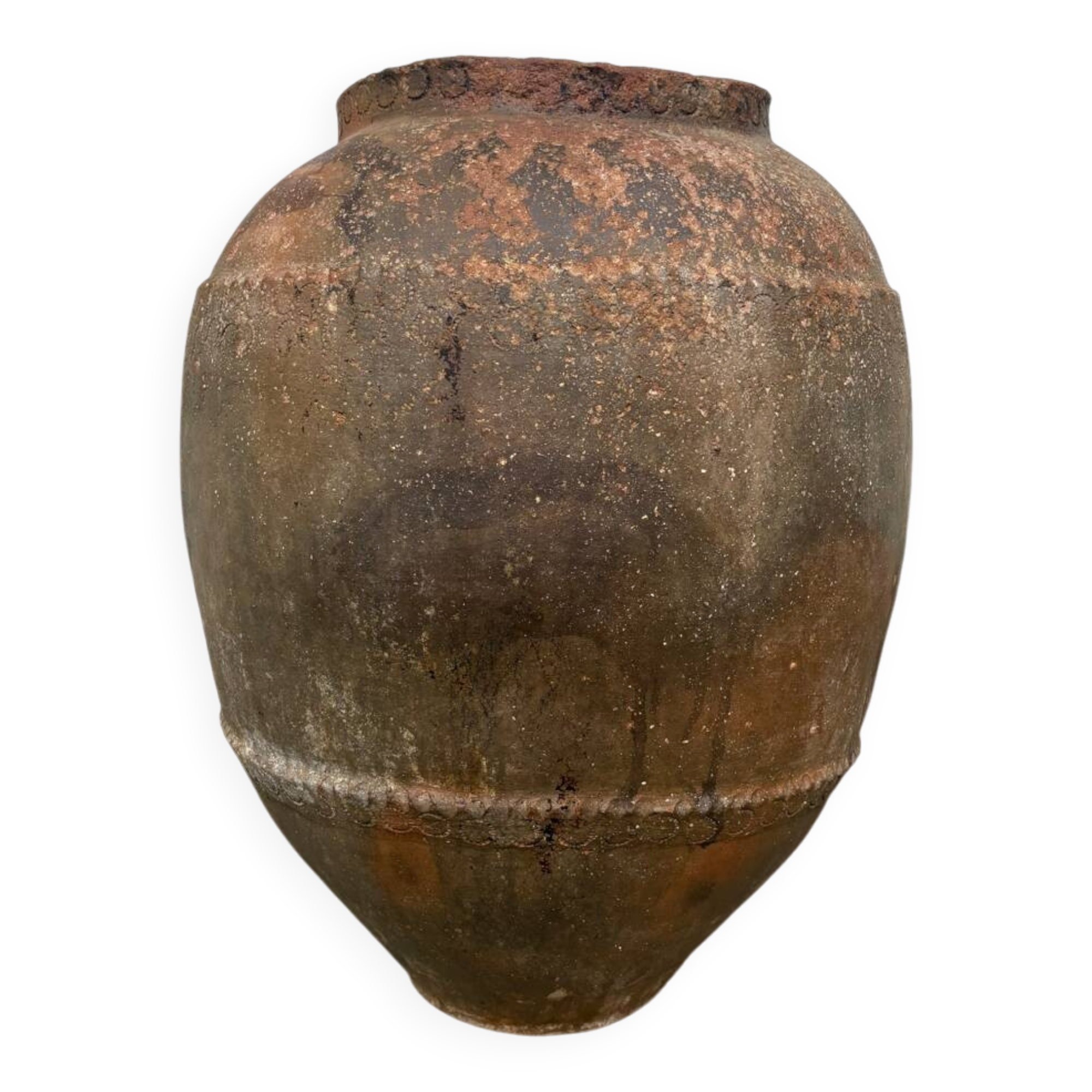 Old oil jar, Spain, Tinaja, 18th century.