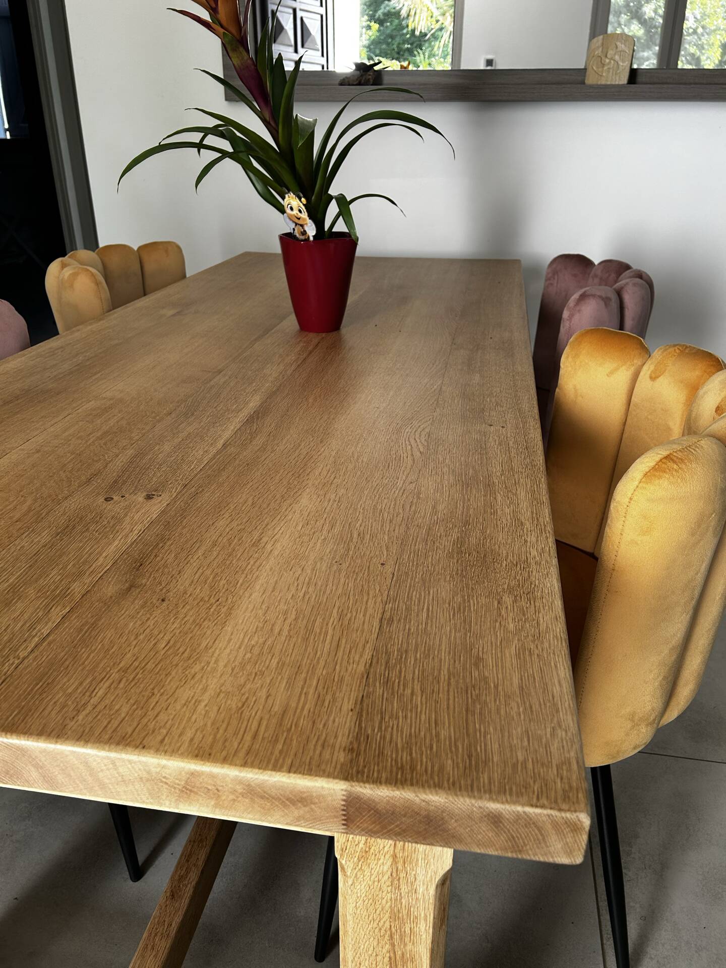 Table de ferme chêne massif