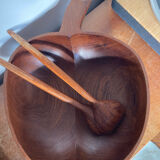 Teak salad bowl