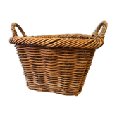 Panier en rotin ancien