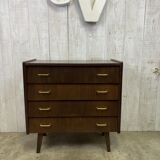 Vintage winged chest of drawers