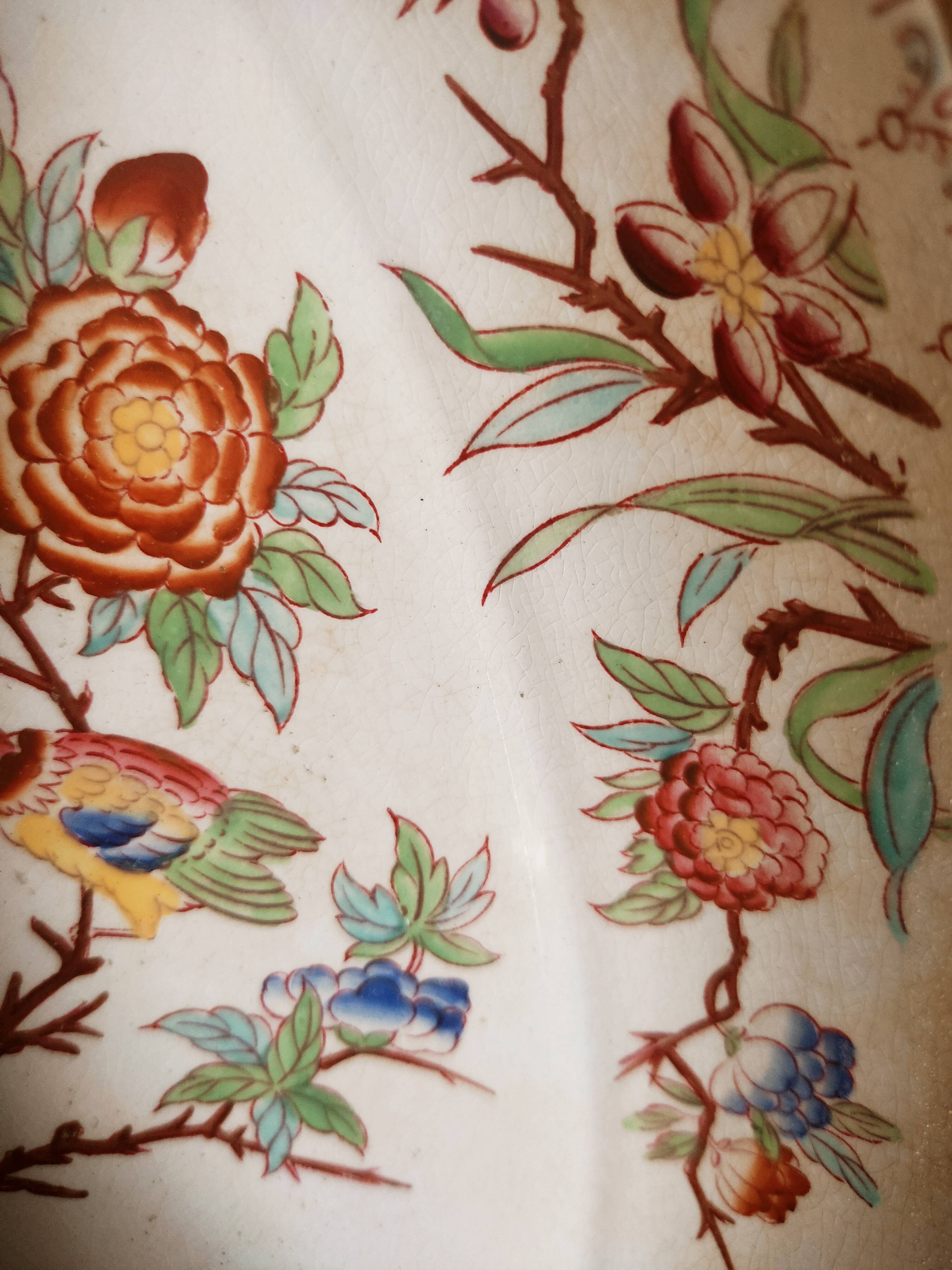 2 earthenware raviers by Sarreguemines