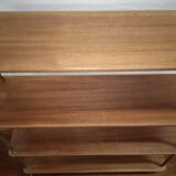 Small mahogany bookcase shelf