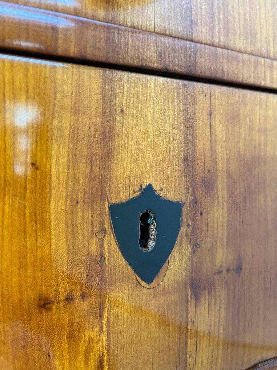 Biedermeier Chiffonier in Cherry Veneer, South Germany, 1830s