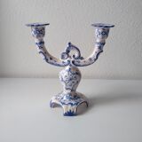 Ceramic chandelier hand-painted with signature