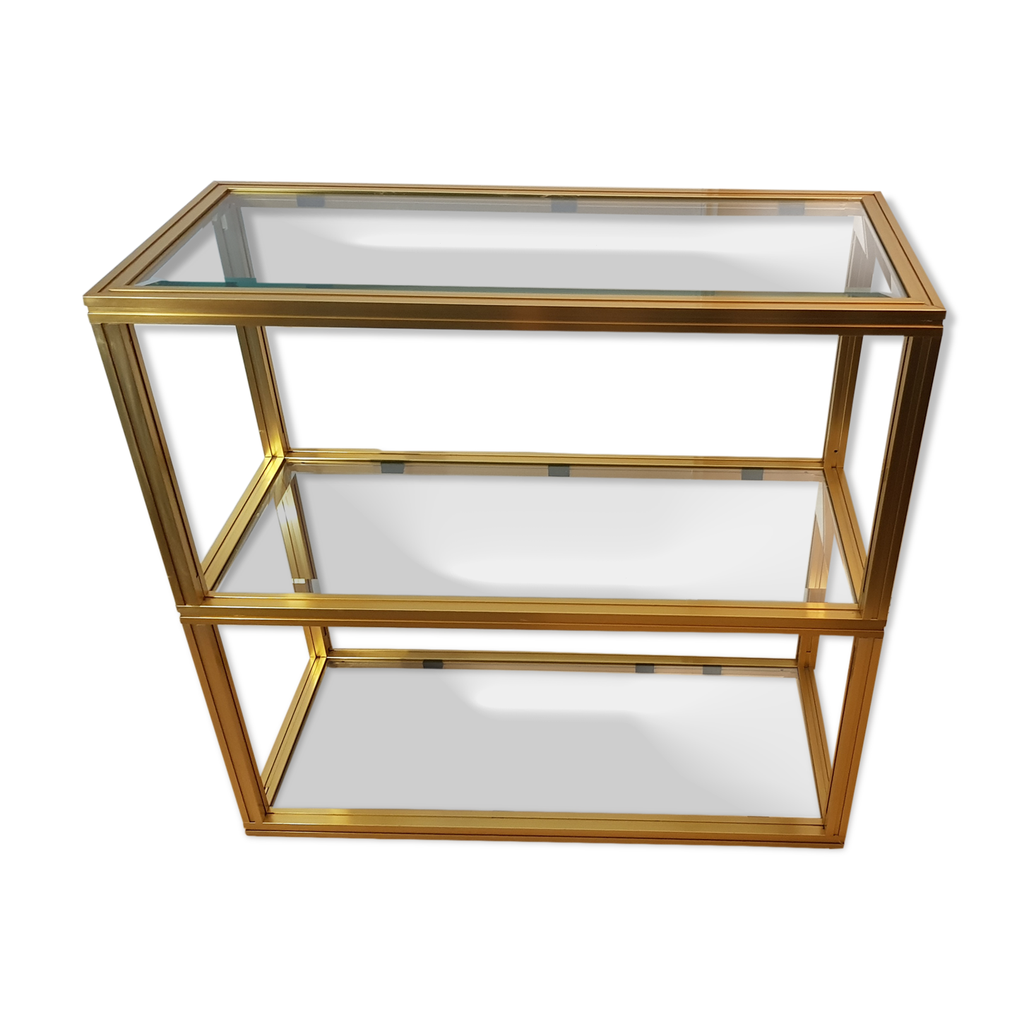 Console  vintage  3 Plateaux Pierre Vandel