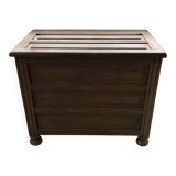 Large antique wooden chest