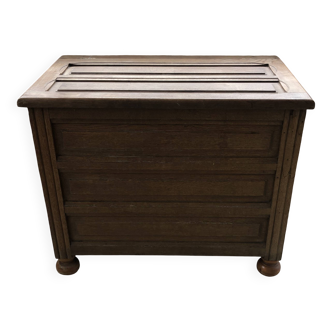 Large antique wooden chest