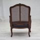1930s, Danish armchair, furniture leather, ash wood, furniture mesh.