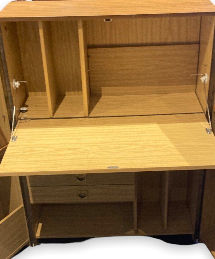 Bureau magic box en bois clair