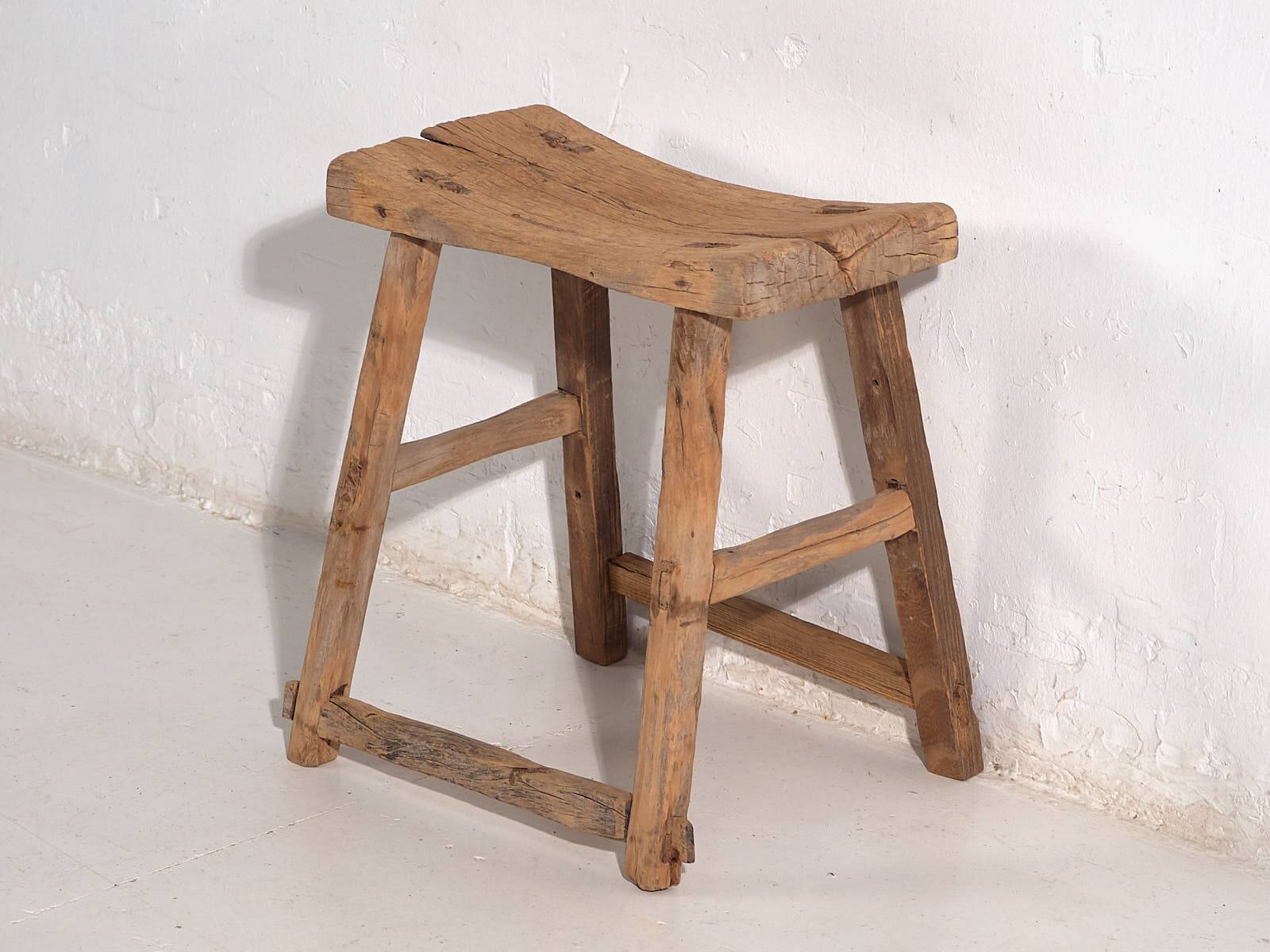Antique wabi-sabi style stool (c. 1900)