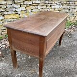 Chest , old 18th century oak