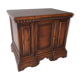 Solid wood bedside table