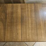 Meuble bout de canapé droit gauche -bois massif merisier- Art Déco