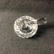 Baccarat Crystal Ashtray, Mortar and Pestle design, Stamped, France