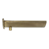 Vintage wall light with dimmer, solid brass, France 1970