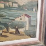 École moderne du xxe siècle - huile sur toile - 54,5 x 65,5 cm