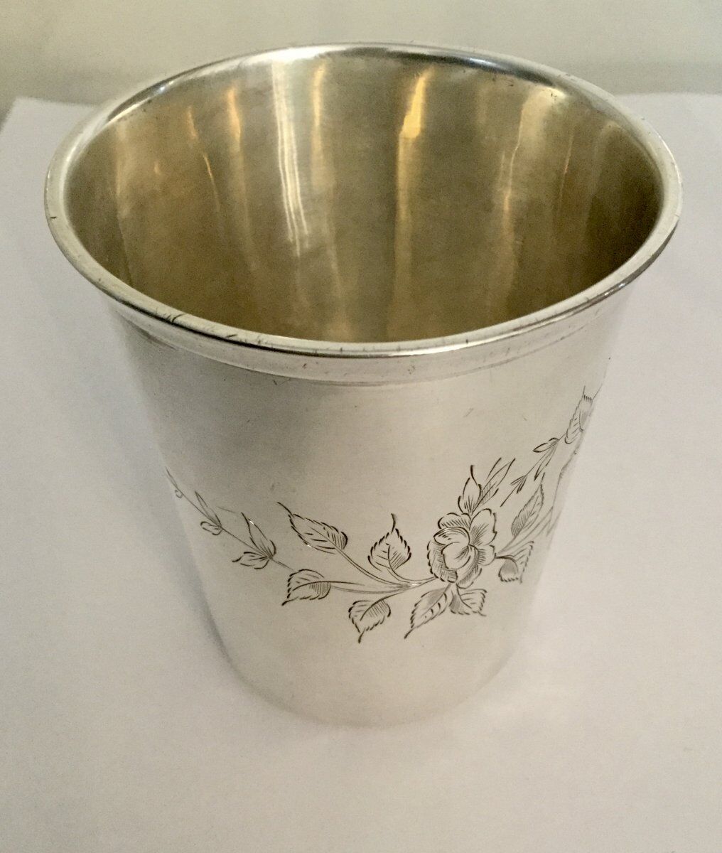 Armand fresnais - solid silver timbale