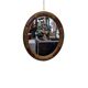 Vintage oval mirror