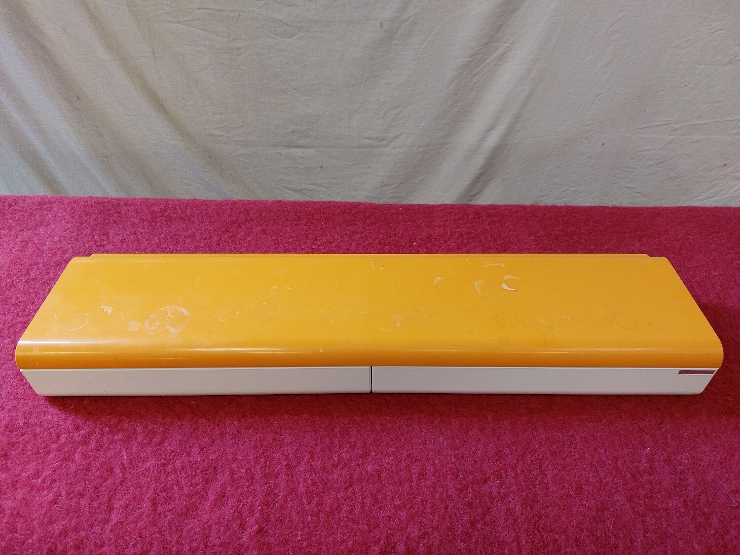 Vintage wall shelf with drawers