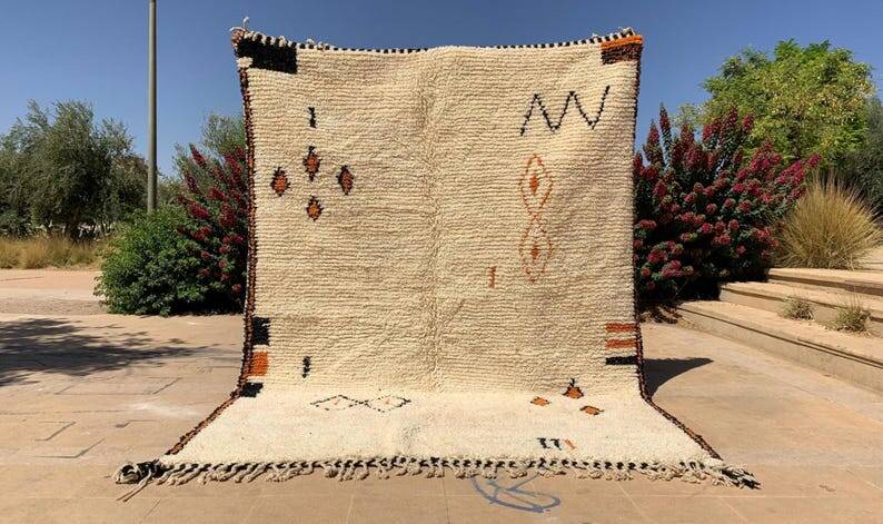 Handmade Beni Ourain rug 150/250cm