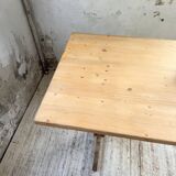 Perriand mountain furniture pine dining table