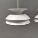 A set of hanging lamps, danish from the 1980s.