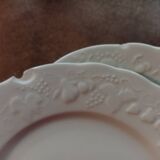 Assiettes porcelaine Deshoulieres