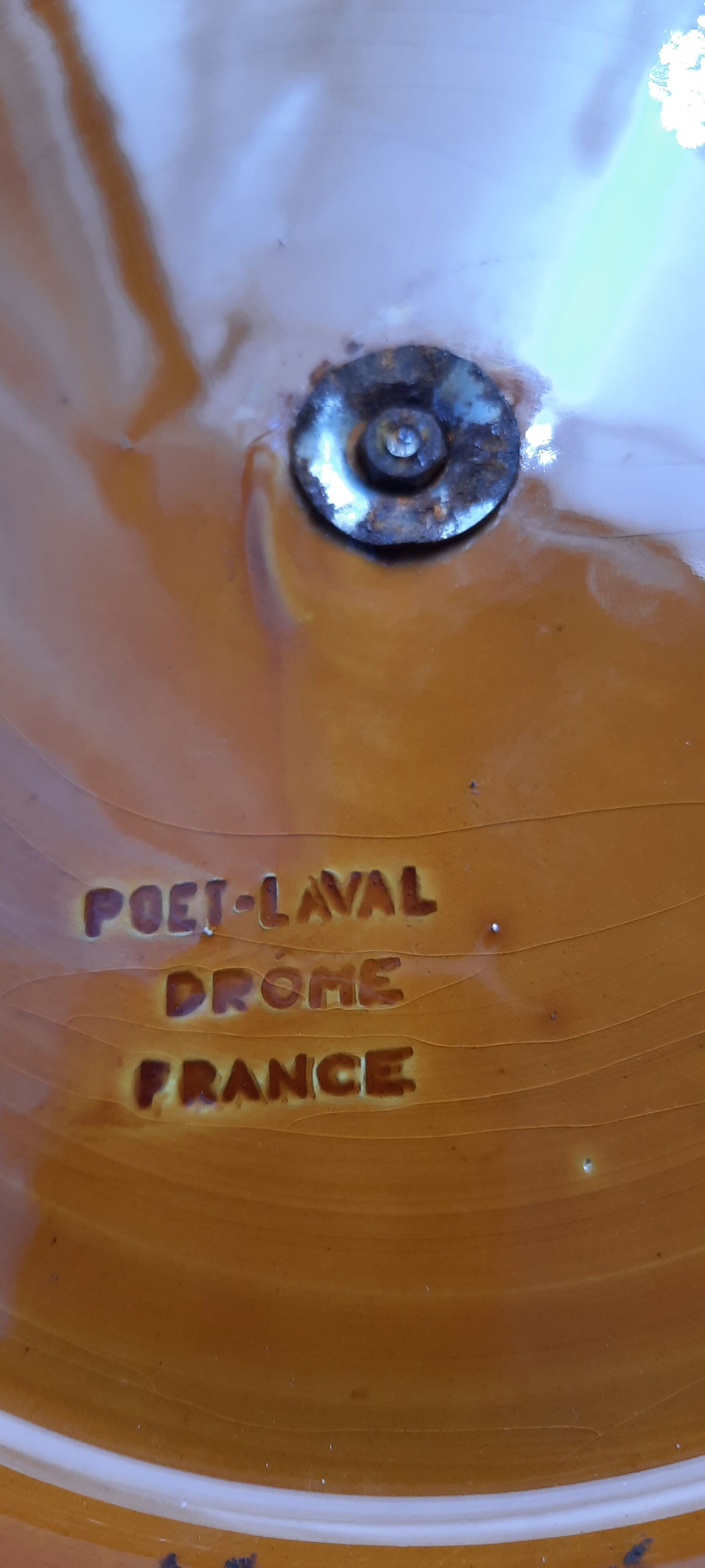 Poet-Laval ceramic dish