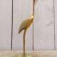Pair of brass herons