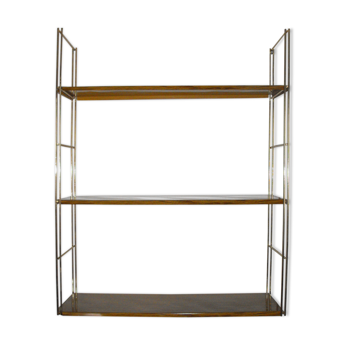 Vintage metal wall shelf