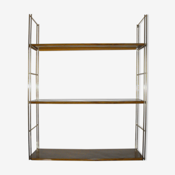 Vintage metal wall shelf