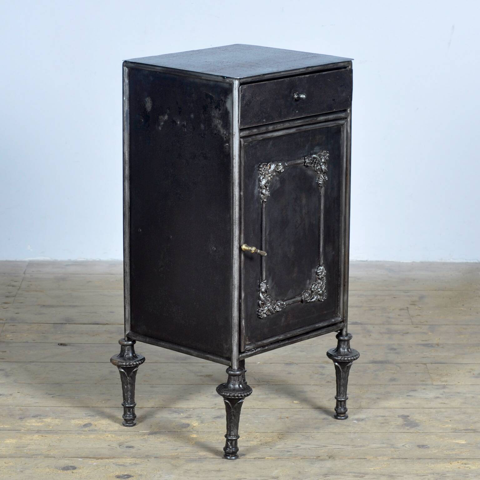 Iron nightstand, 1910s