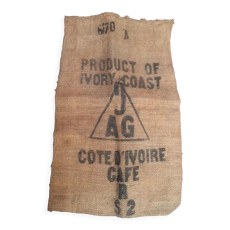 Bag 95x57cm coffee Ivory Coast jute