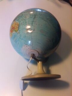 ancient terrestrial globe