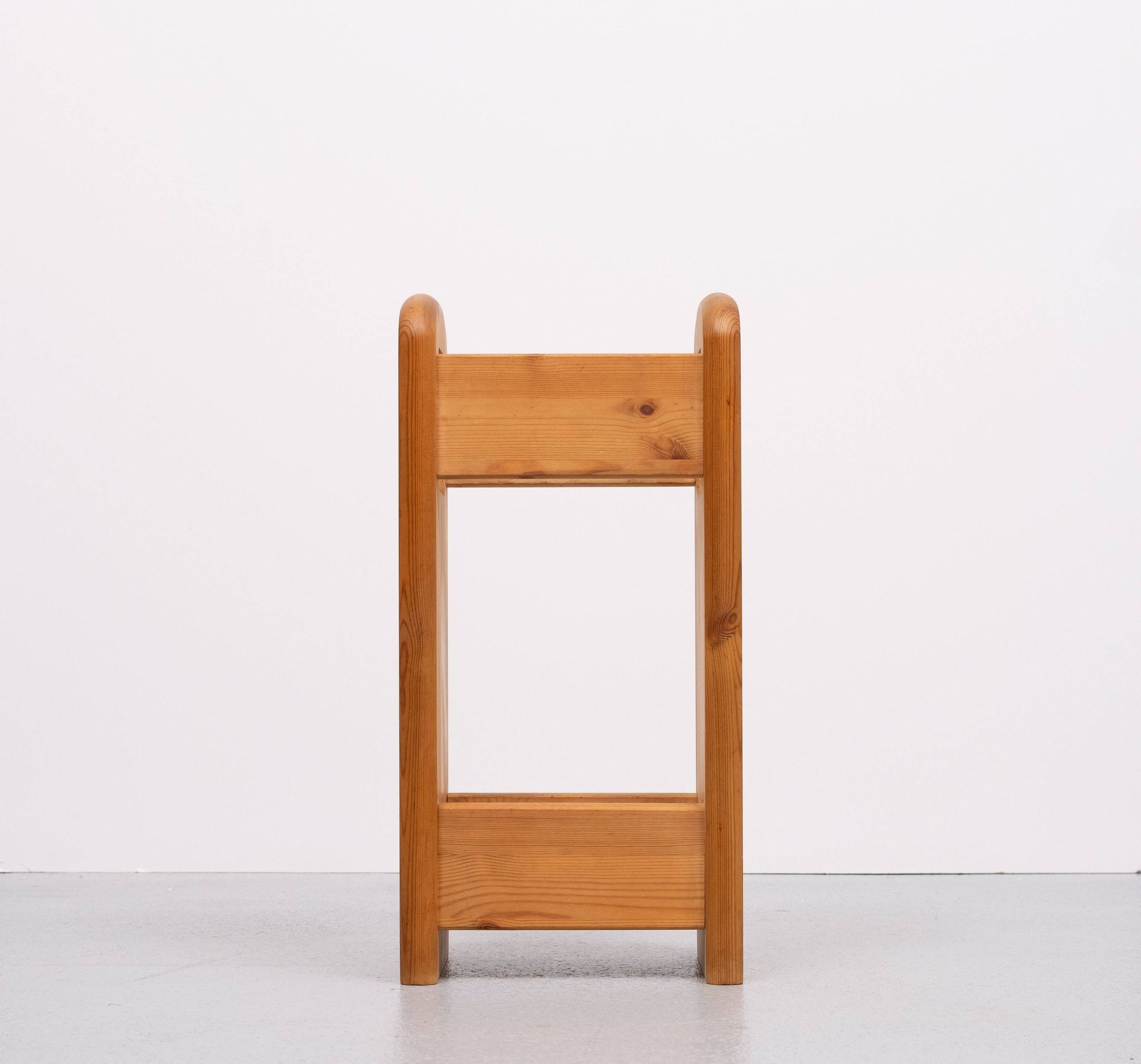 Pine Umbrella stand by Mobelfabrikken Toften Denmark 1960s .